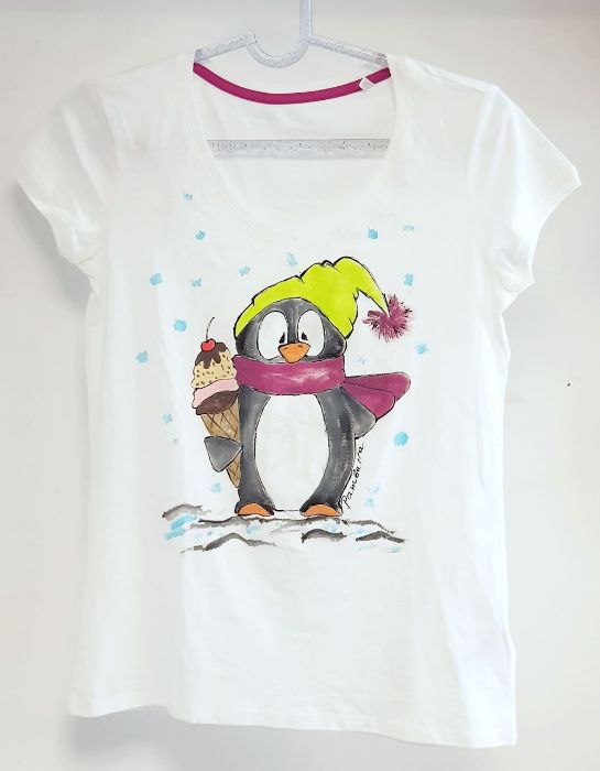 Снимка на X- mas Penguin T - shirt