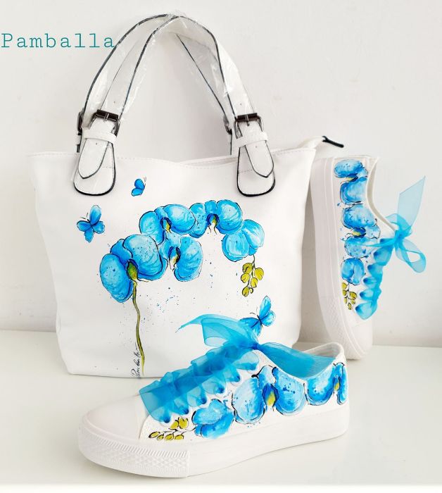 Снимка на Blue orchid sneakers