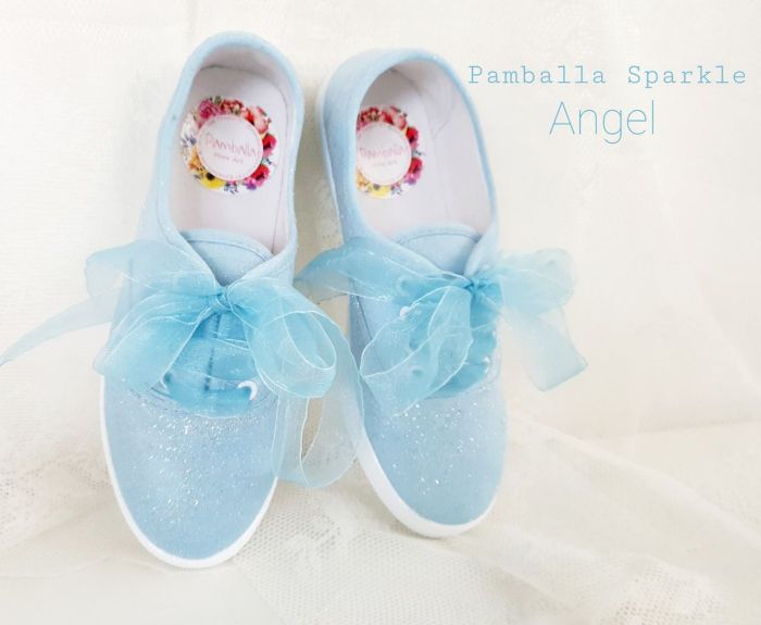 Снимка на Sparkle Angel wedding sneakers