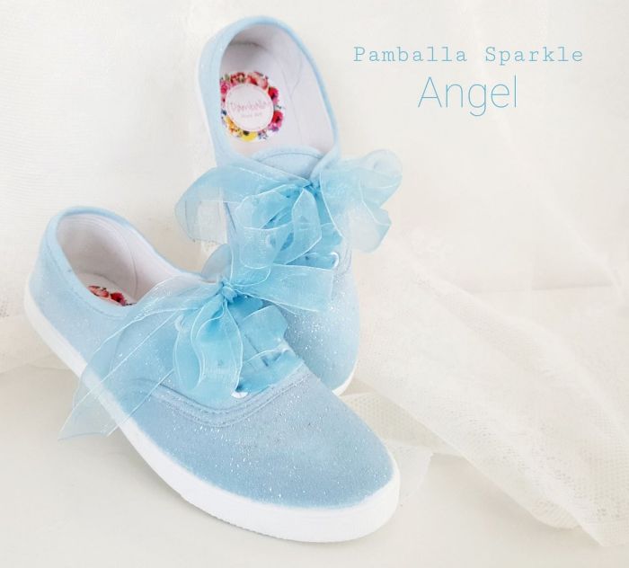 Снимка на Sparkle Angel wedding sneakers
