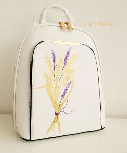 Снимка на Lavender and wheat backpack 