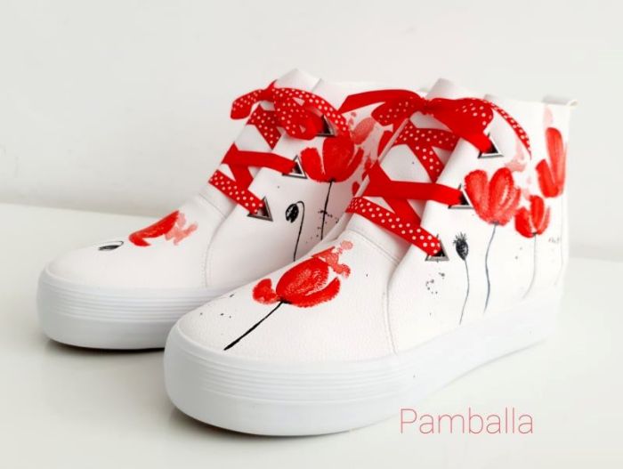 Снимка на Poppies High Ankle sneakers