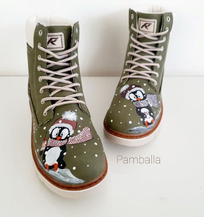 Снимка на Penguin  boots green II