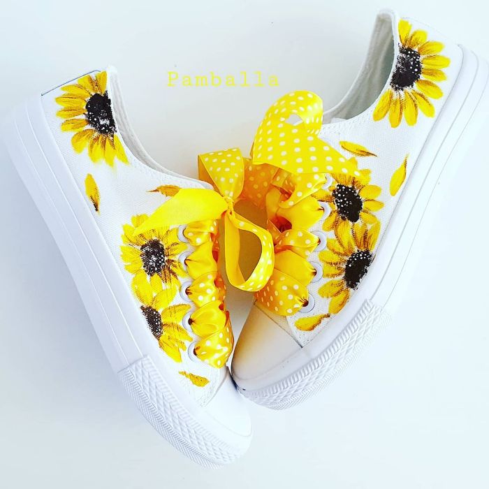 Снимка на Sunflowers sneakers