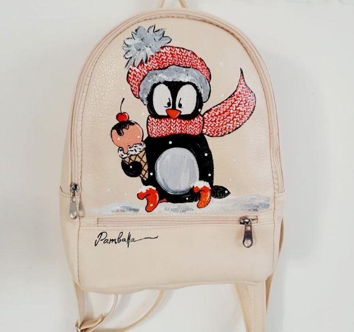 Снимка на Penguin & Ice cream backpack 