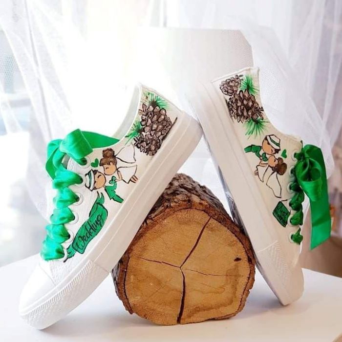 Снимка на Forest II wedding sneakers