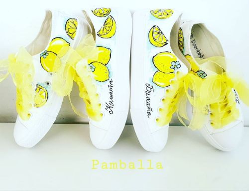 Снимка на Lemons wedding sneakers