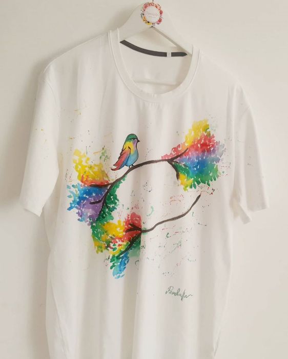 Снимка на Colorful Bird T - shirt