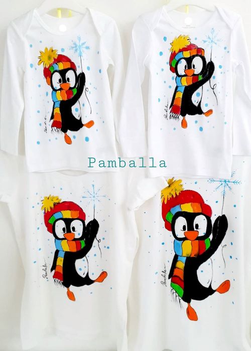 Снимка на X-mas Penguin for kids T - shirt