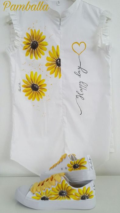 Снимка на Happy Day Sunflowers  Shirt