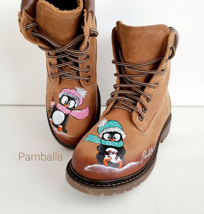 Снимка на Penguin Light Brown  boots