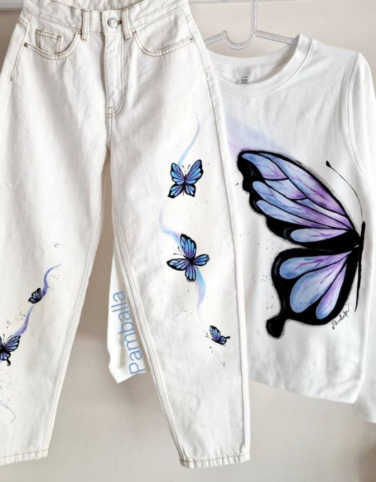 Butterflys jeans