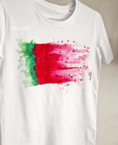 Снимка на Watercolor Watermelon  T - shirt