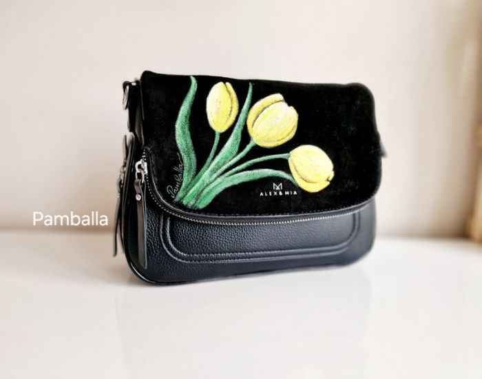 Снимка на Yellow tulips bag