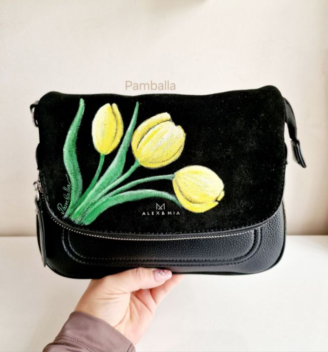 Снимка на Yellow tulips bag