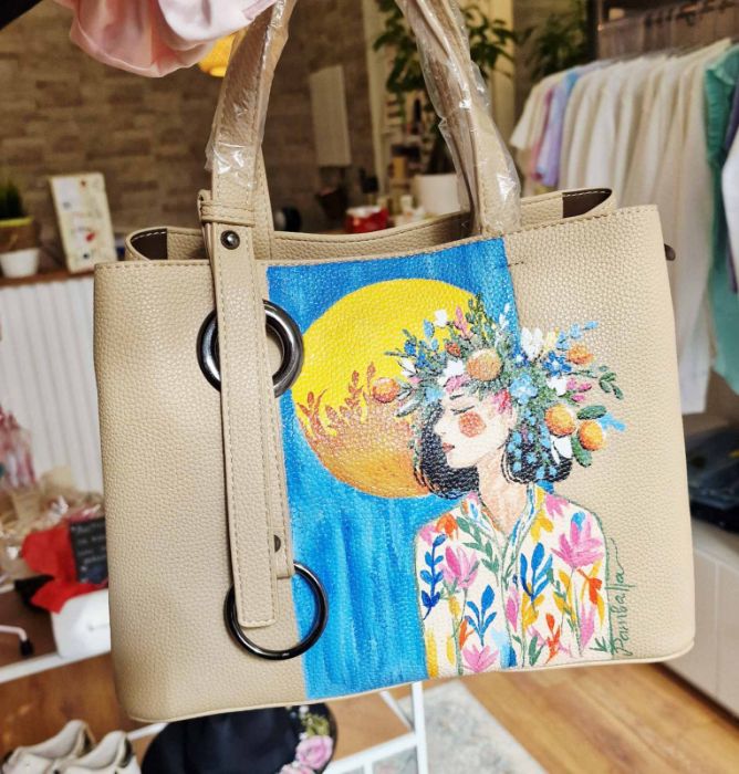 Снимка на Sunset Womanity Handbag | Чанта Женствен Залез