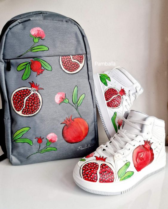 Снимка на Pomegranate Backpack | Раница Нарове
